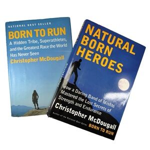 ‘Born to Run’ and ‘Natural Born Heroes’ by Christopher McDougall Book Set